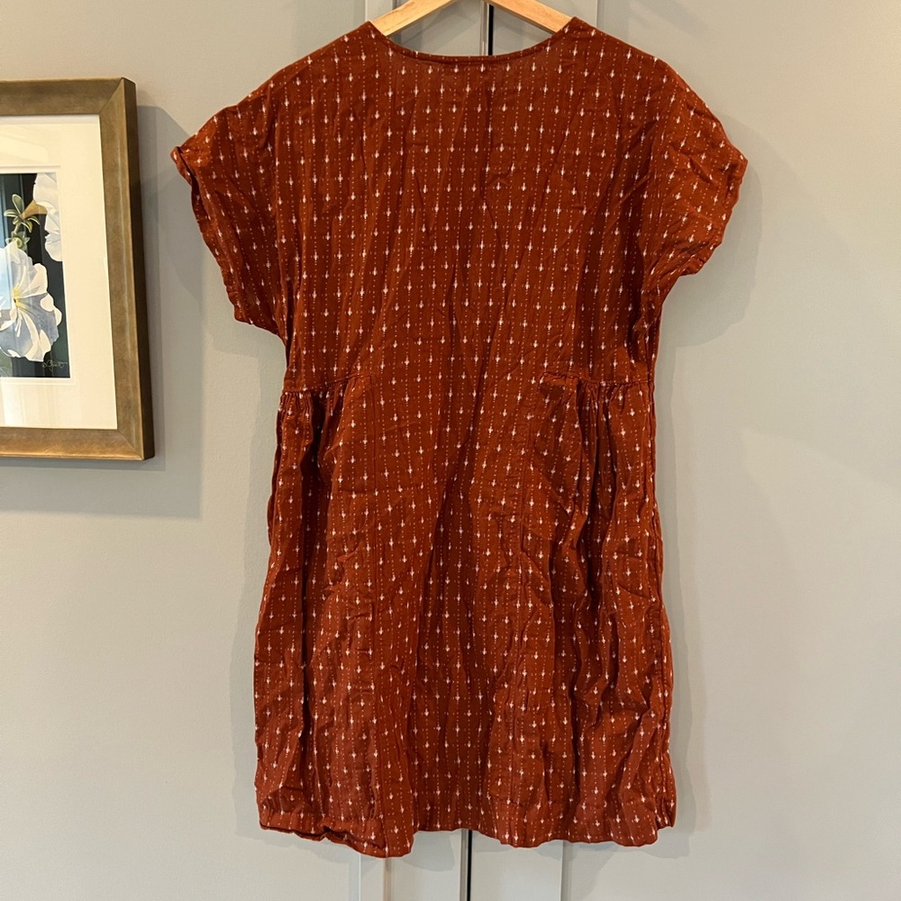 Orange Madewell Mini Dress